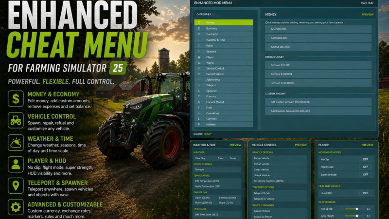 Ulepszone Menu Modów