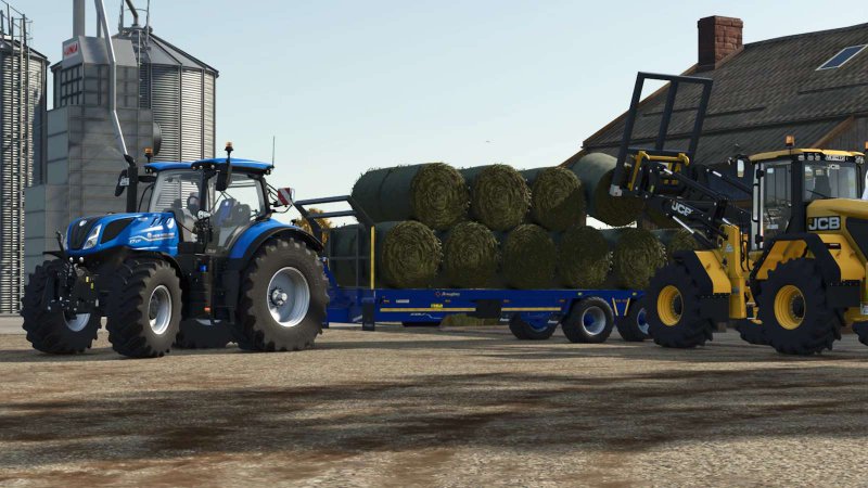 Broughan 28 Foot Low Bed Flat Trailer