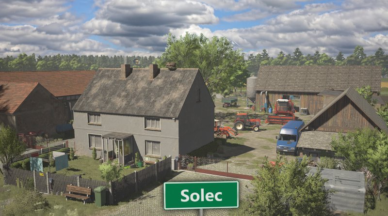 SOLEK SAVE DOWNLOAD! POLSKA WIEŚ MAŁE GOSPO SOLEK MEGA KLIMAT FS25 AB